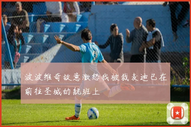 波波维奇故意激怒我被裁麦迪已在前往圣城的航班上